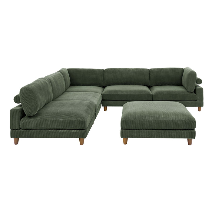 Modern Modular Sectional With Adjustable Back Support Home Essentials