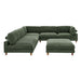 Modern Modular Sectional With Adjustable Back Support Home Essentials