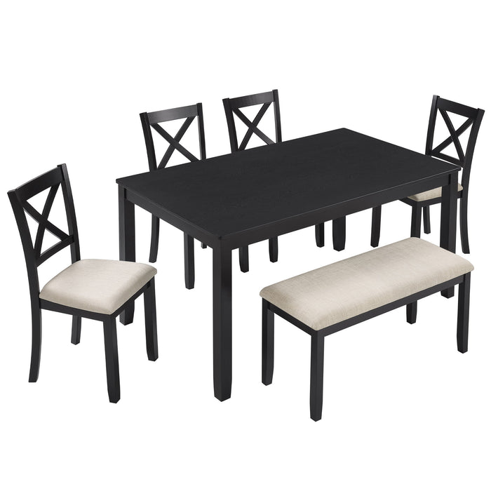 Kitchen Dining Set, Rectangular Dining Table Home Essentials