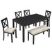 Kitchen Dining Set, Rectangular Dining Table Home Essentials