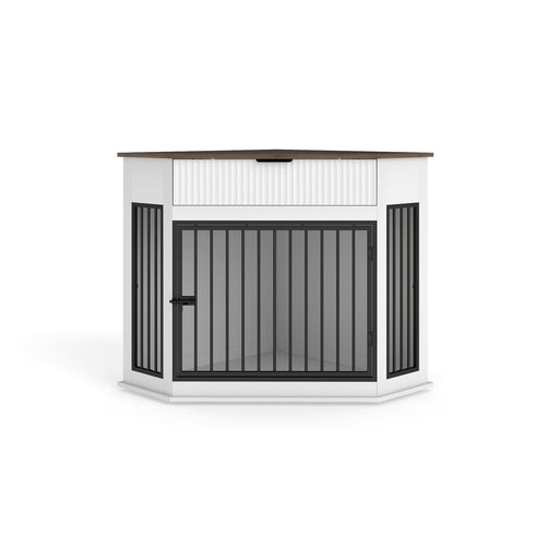 Corner Dog Crate Daily Nest