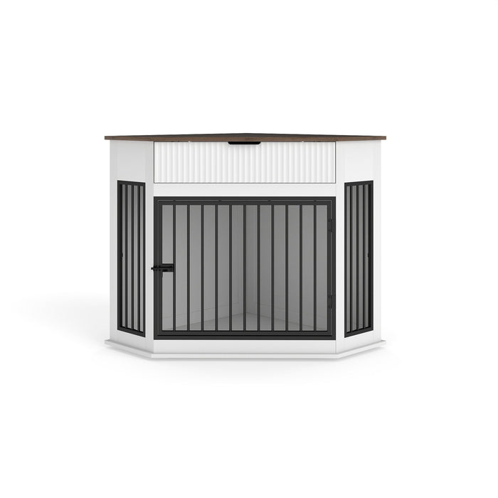 Corner Dog Crate Daily Nest