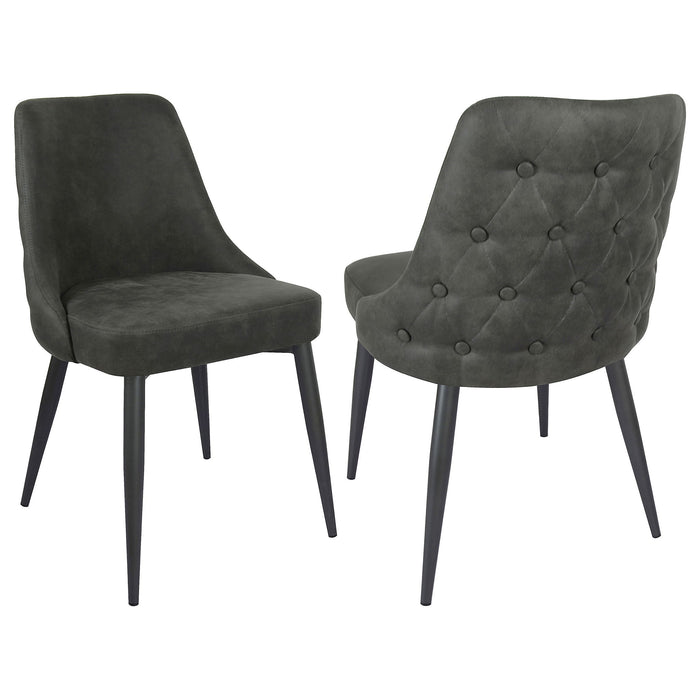Curved Back Side Chair (Set of 2) Furniture Max