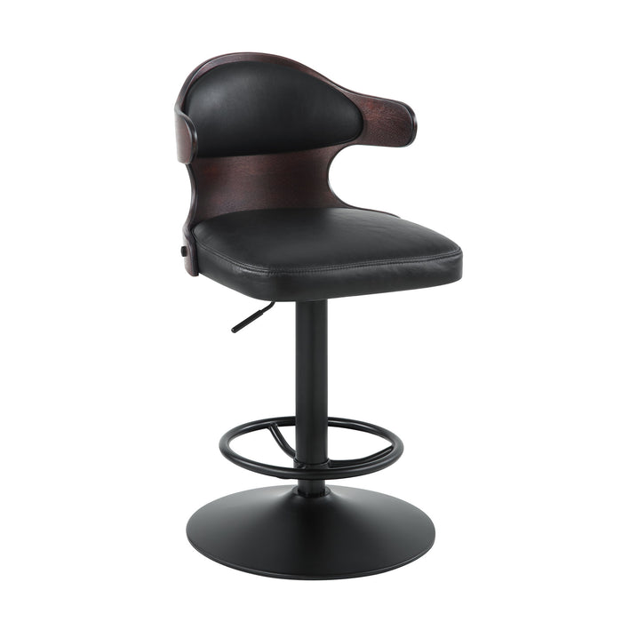 Saby - Adjustable Stool With Swivel - Charcoal Acme