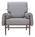Klem - Accent Chair - Gray Zuo Modern