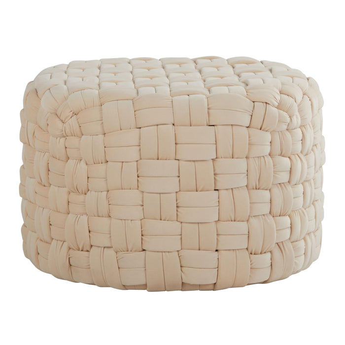 Braided - Versatile Round Ottoman