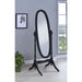 Dunne - Cheval Mirror With Oval Frame Furniture Max