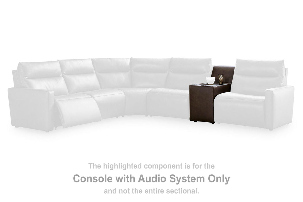 ModZ - Console With Audio System - Chocolate Benchcraft®