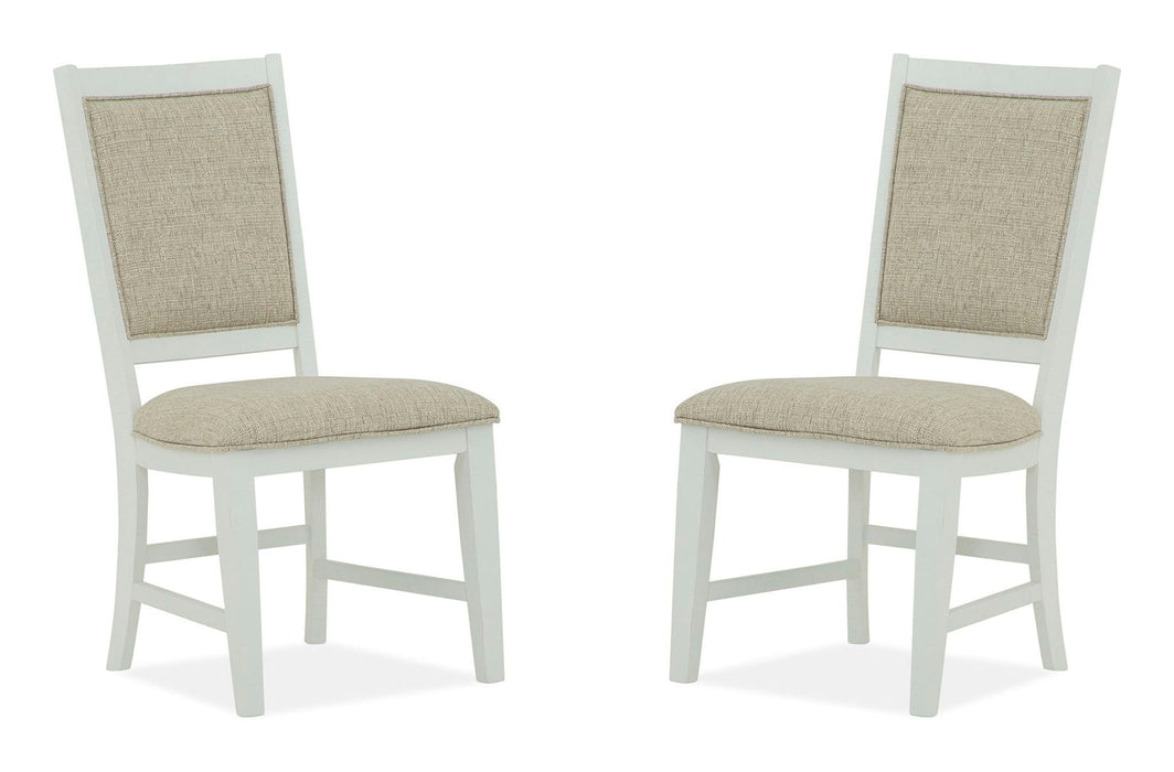 Heron Cove - Step Up Side Chair With Upholstered Seat & Back (Set of 2) - Dark Brown Magnussen Furniture