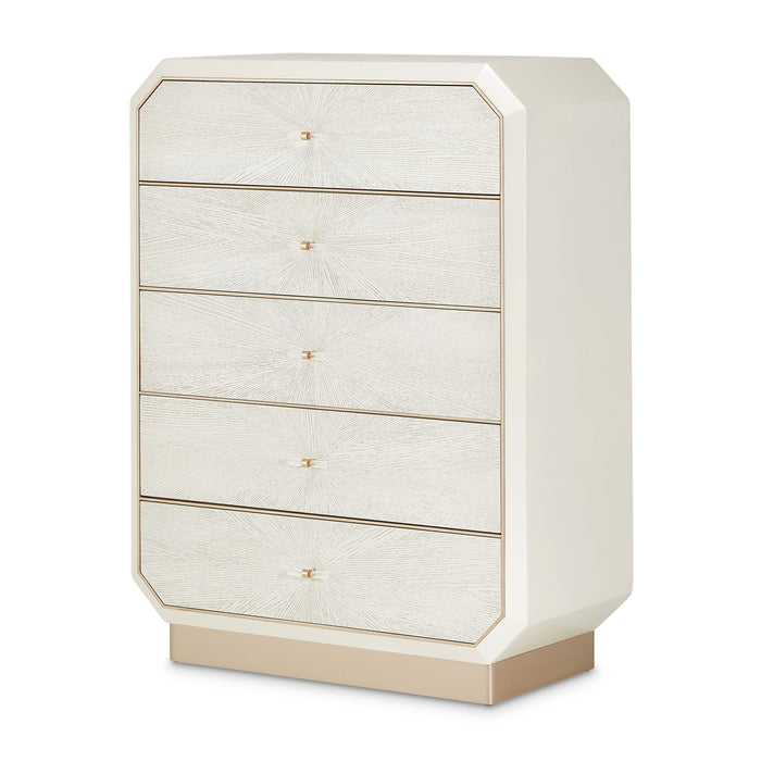 La Rachelle - 5-Drawer Chest - Champagne Michael Amini