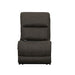 Gaia - Armless Recliner With Power Headrest, Footrest, Massage, Heat - Sable New Classic