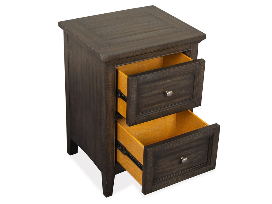 Westley Falls - Small Drawer Nightstand - Graphite Magnussen Furniture