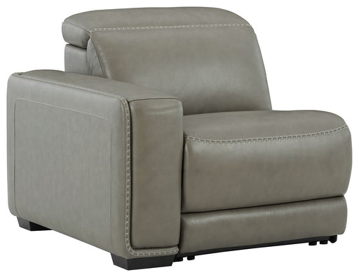 Correze - LAF Zero Wall Power Recliner - Gray Signature Design by Ashley®