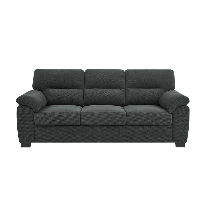 3 Seater Sofa With Padded Armrests And Triangular Leg Home Essentials