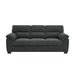 3 Seater Sofa With Padded Armrests And Triangular Leg Home Essentials