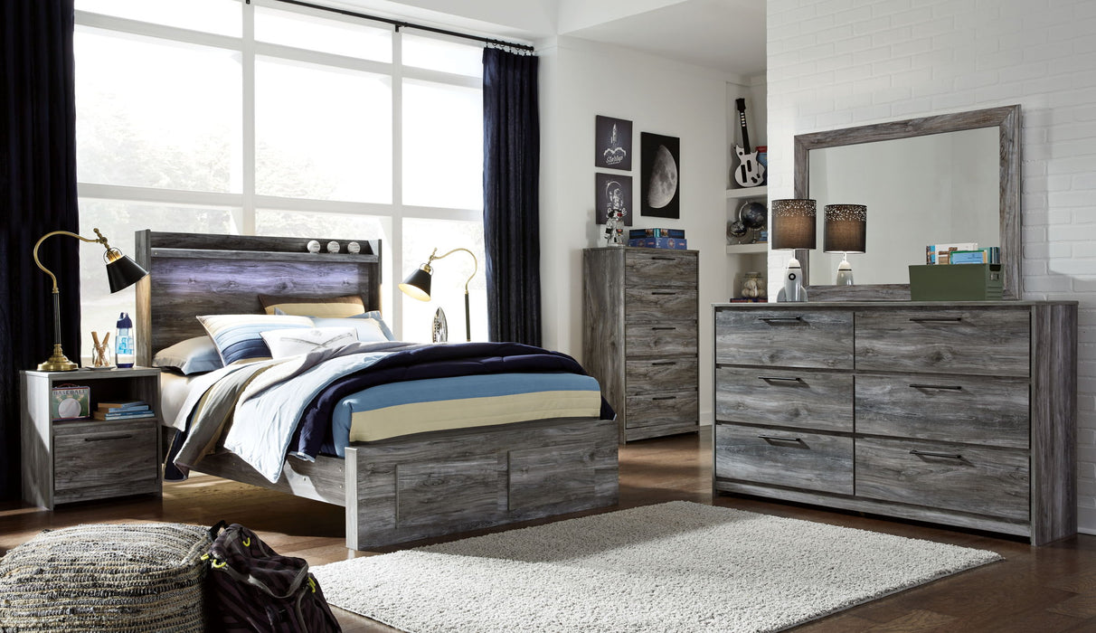 Baystorm - Panel Bedroom Set - Gray Signature Design by Ashley®