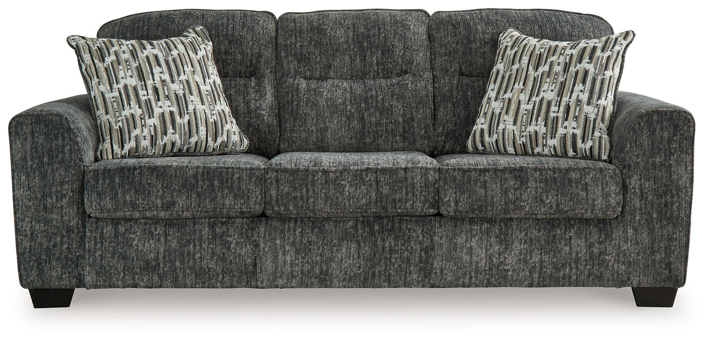 Lonoke - Sofa - Gunmetal Signature Design by Ashley®