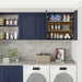 Shaker Wall Cabinet With Soft Close Hinges, Adjustable Shelves, Double Door Home Essentials