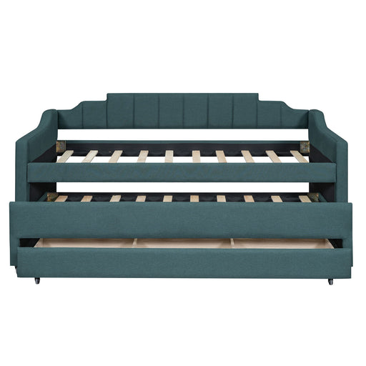 Upholstered Simple Design Daybed With Trundle And 3 Drawers Hearth and Haven