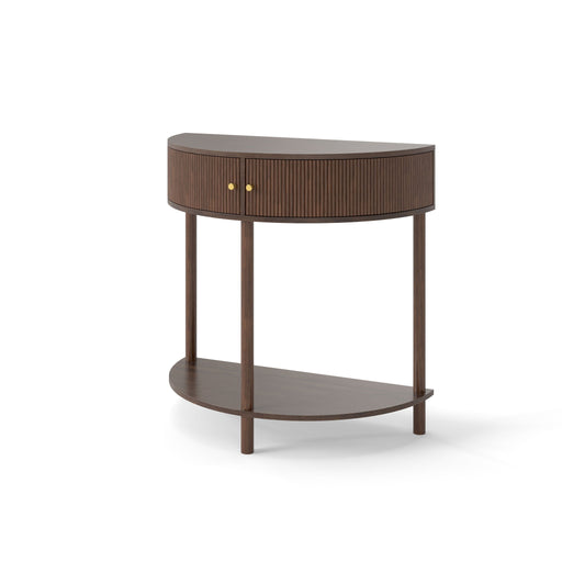 Demi Lune - Console Table With 2 Storage Drawers Home Essentials