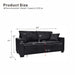 2 Seater Sofa For Living Room Home Essentials
