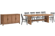 Lindon - Trestle Dining Table Set Magnussen Furniture