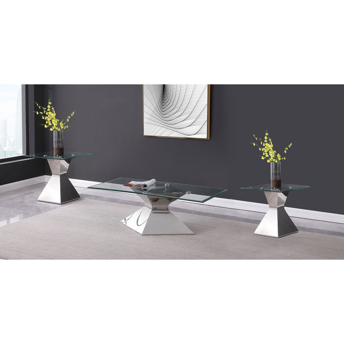 Exeter - Rectangular Coffee And End Table Set Furniture Max