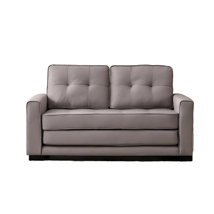 Pull Out Sleeper Loveseat - Light Brown US Pride