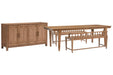 Lindon - Extendable Rectangular Dining Table Set Magnussen Furniture