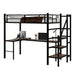 Loft Bed With L-Shaped Desk, Large Storage Space Home Essentials