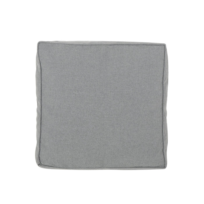 Tash Square Pillow - Charcoal