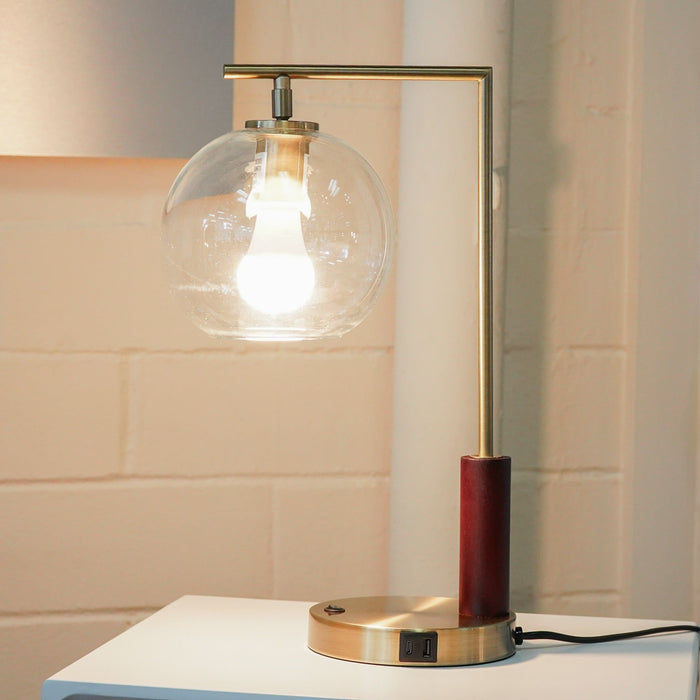 Villa - Desk Lamp - Gold Ashcroft Furniture