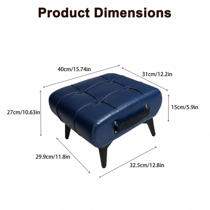 Minimalist Footstool With Hidden Storage Home Essentials