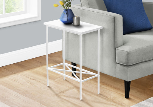 Accent Side Table, Narrow, Small, 2 Tier, Contemporary & Modern 8th Street