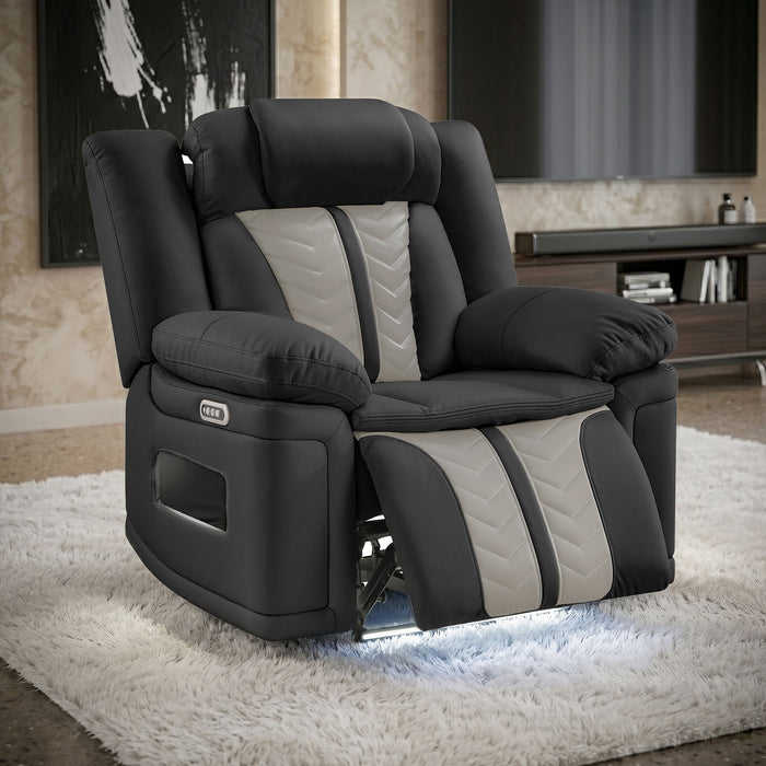 Cruiser - Power Reclining Chair With Power Headrest Matrix Furniture Group
