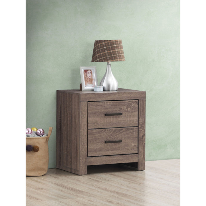 Brantford - 2 Drawer Nightstand Furniture Max