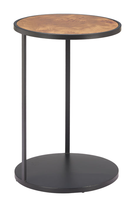 Nodo - Side Table - Brown / Black Zuo Modern