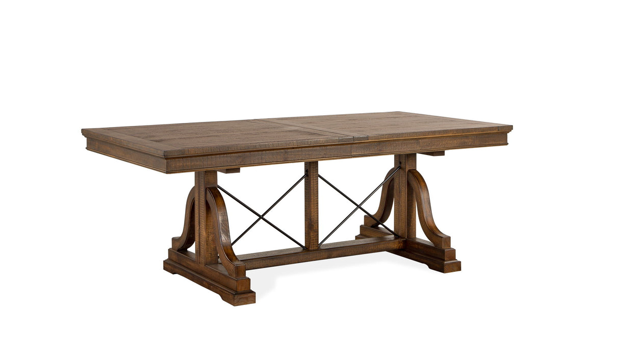 Bay Creek - Trestle Dining Table - Toasted Nutmeg Magnussen Furniture