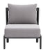 Horizon - Accent Chair - Gray Zuo Modern