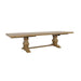 Allende - Extension Dining Table With Double Pedestal Base - Honey Furniture Max
