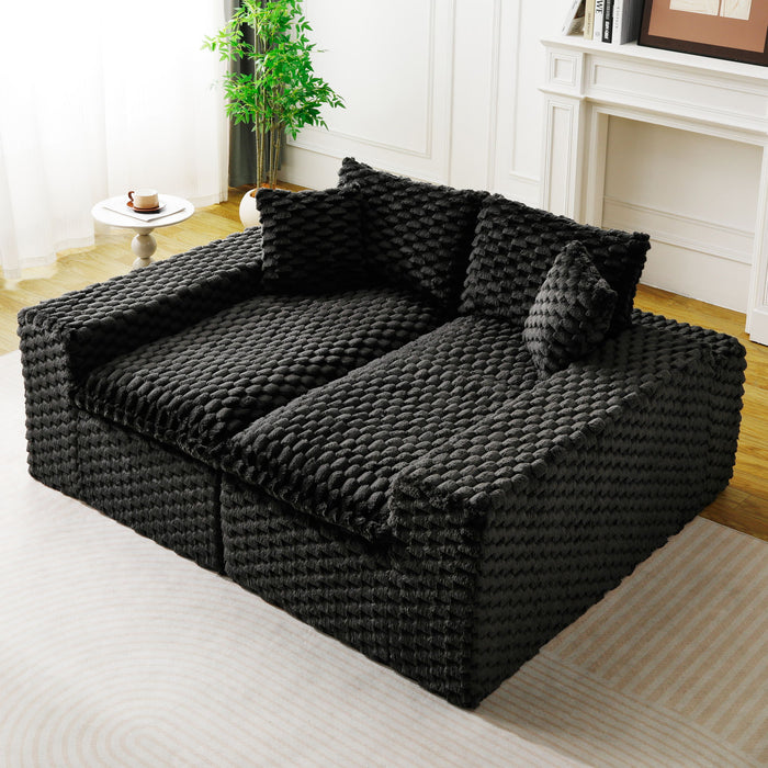 Multifunctional Sofa, Side-By-Side Or Facing Each Other Home Essentials