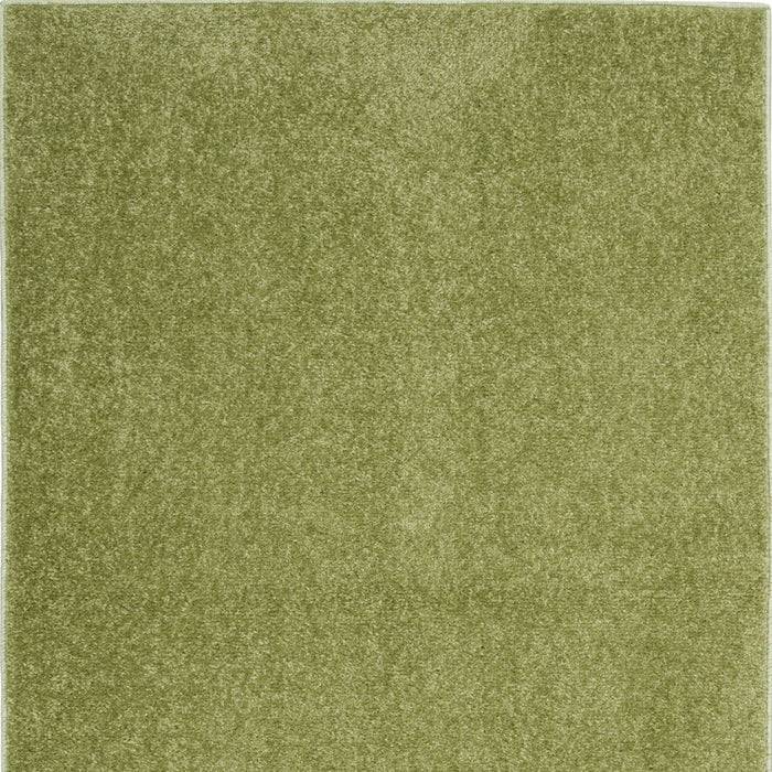 2' X 4' Non Skid Indoor / Outdoor Runner Rug - Green