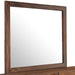 Beverly - 6 Drawer Dresser With Mirror - Walnut Furniture Max
