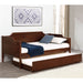Twin Daybed With Trundle - Cherry Furniture Max