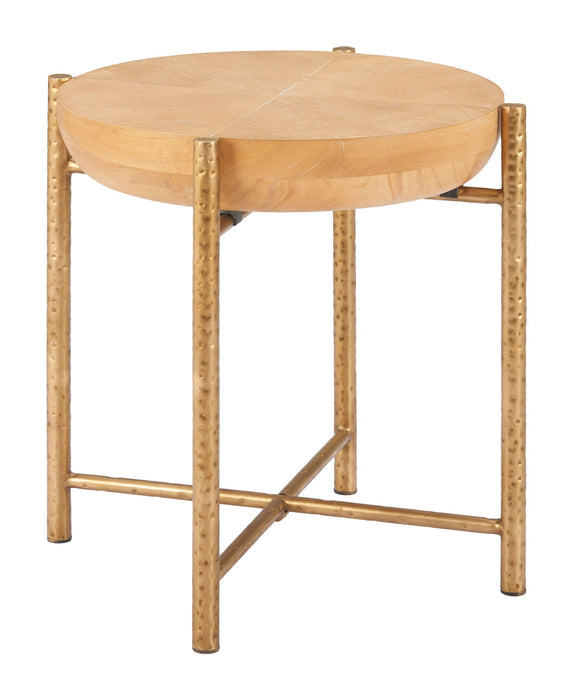 Halva - Side Table - Natural Zuo Modern