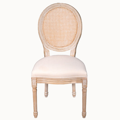 French Country Dining Chairs & Round Back (Set of 2) Home Essentials