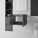 Floating Bathroom Vanity Cabinet With Soft Close Double Doors, Spacious Interior Storage, Wall Mounted, Cabinet Only Home Essentials