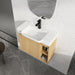 Wall Mounted Bathroom Vanity With Sink & Soft Close Door Home Essentials