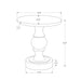 Round Accent Table, Indoor / Outdoor - Black 8th Street