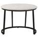 Wilmington - Round Coffee Table - White Furniture Max